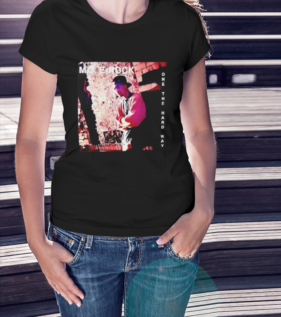 MC E Rock One The Hard Way Album Cover T-Shirt