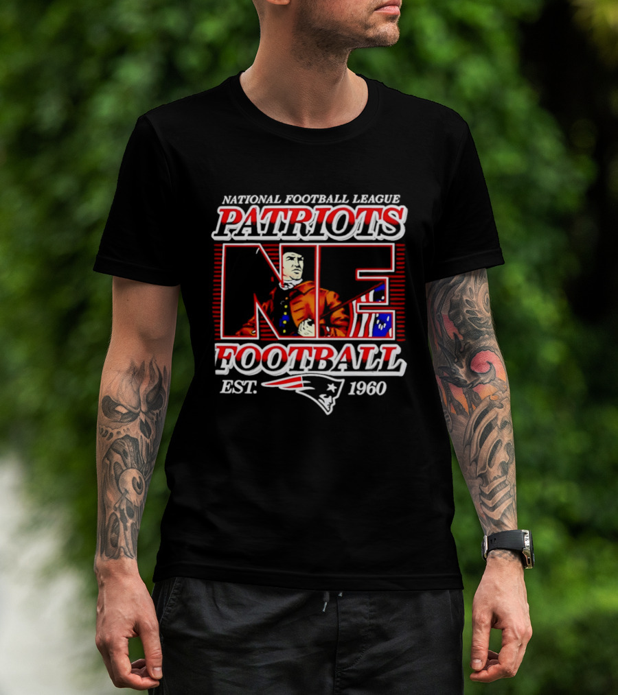 National Football League Patriots NE Football Est. 1960 T-Shirt