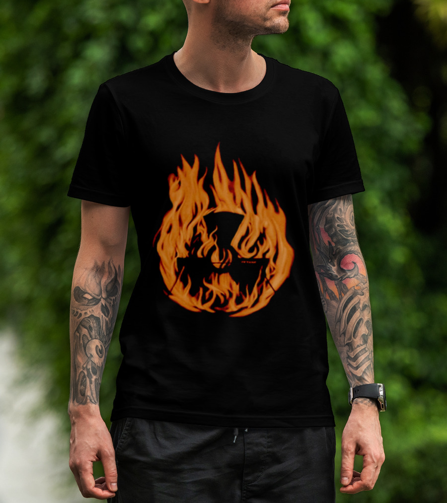 Don Toliver Octane Flame Fiery Face T-Shirt