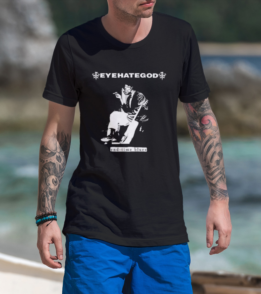 Eyehategod End Time Blues Mike IX Williams Sitting T-Shirt