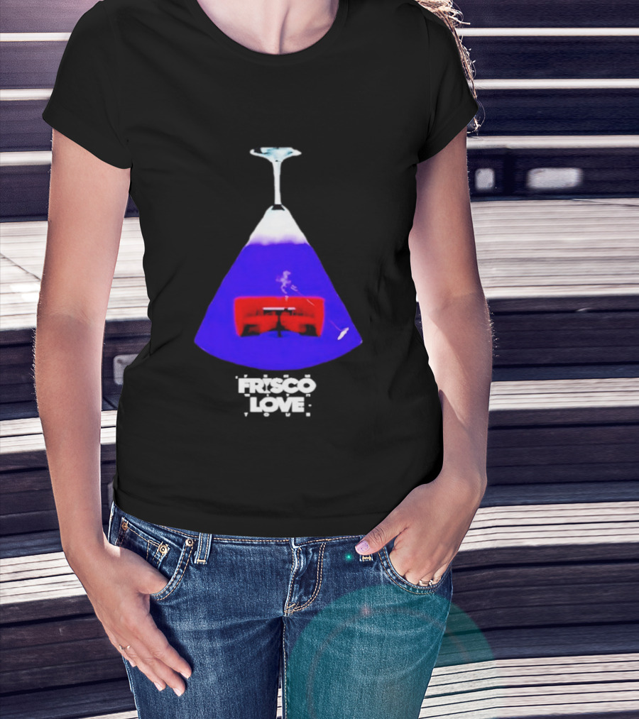 Ramirez Frisco Love With Love Martini Smoke And Couch T-Shirt