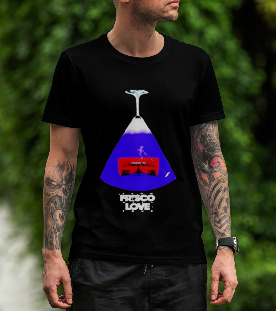 Ramirez Frisco Love With Love Martini Smoke And Couch T-Shirt