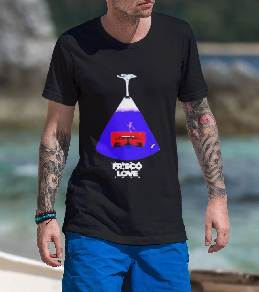 Ramirez Frisco Love With Love Martini Smoke And Couch T-Shirt