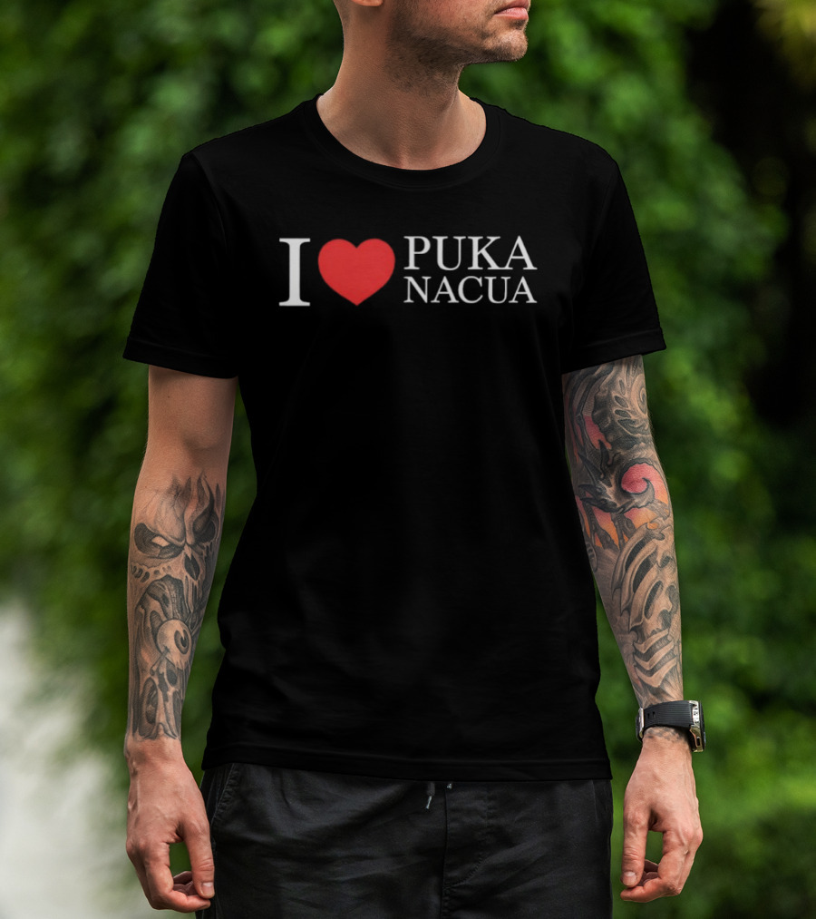 I Love Puka Nacua T-Shirt