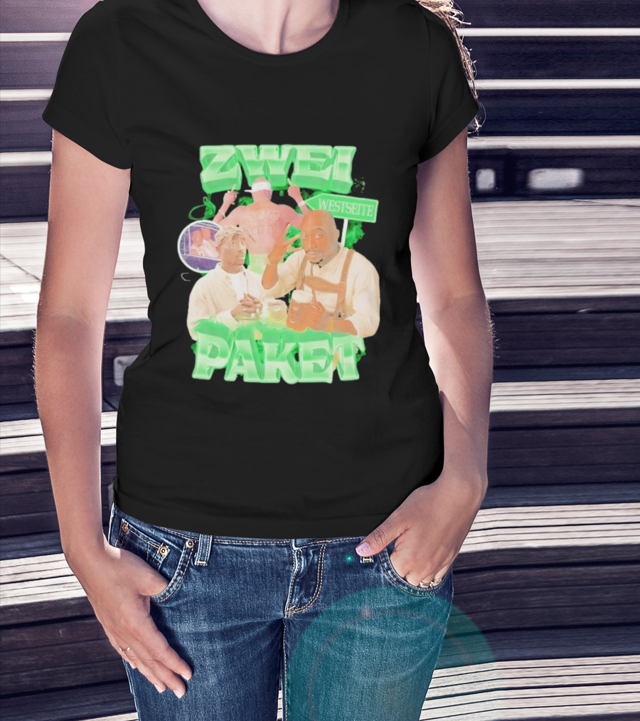Zwei Paket Tupac Shakur Westseite T-Shirt
