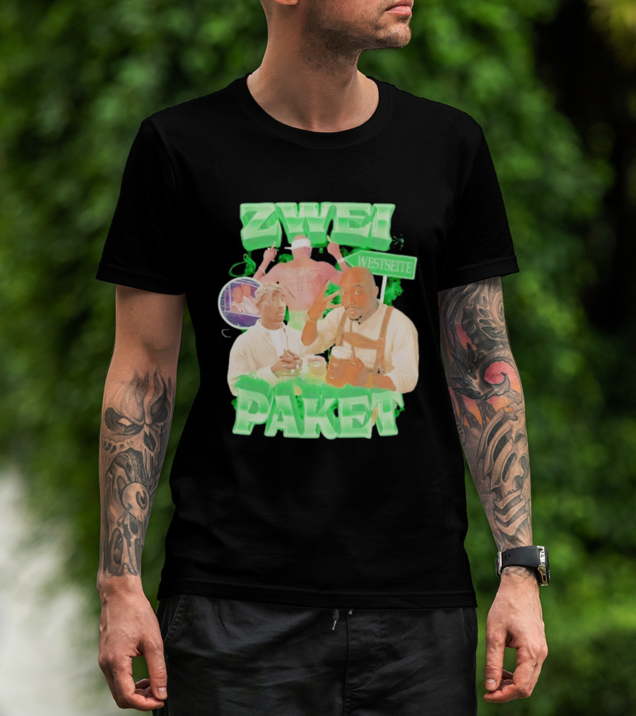 Zwei Paket Tupac Shakur Westseite T-Shirt