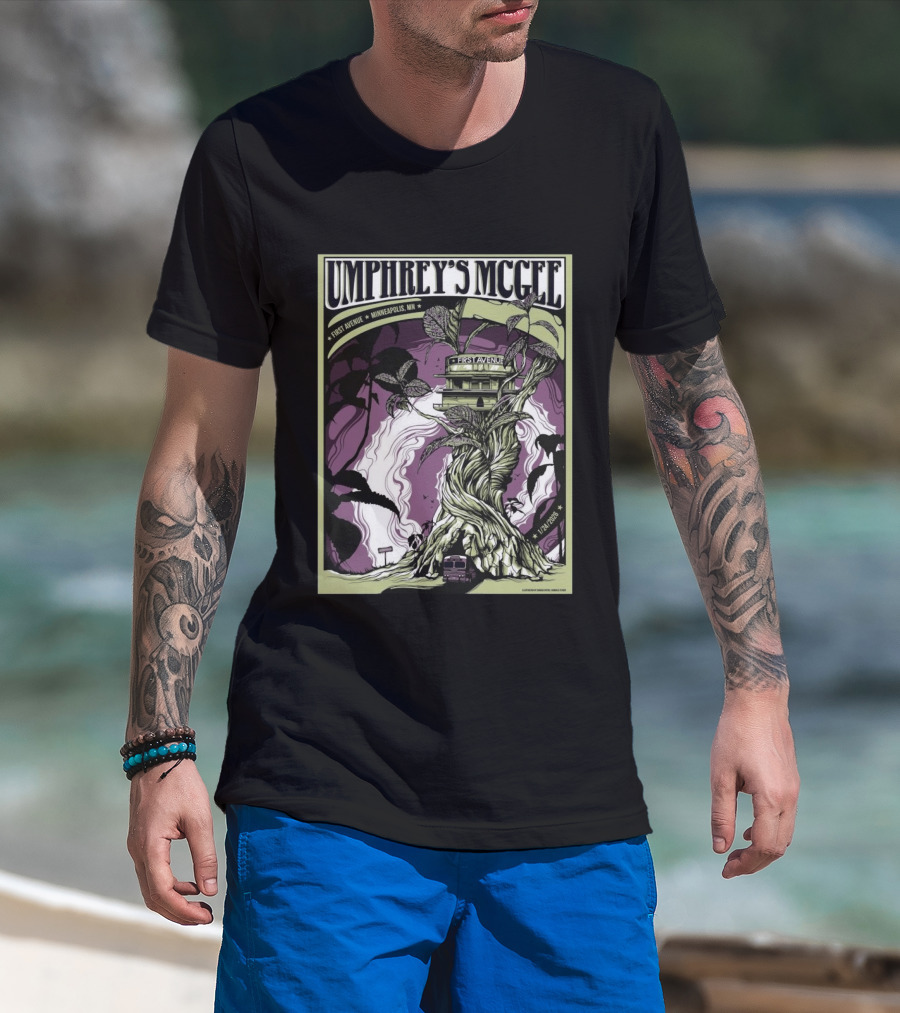 Umphrey's McGee First Avenue Minneapolis MN Jan 24 2026 T-Shirt