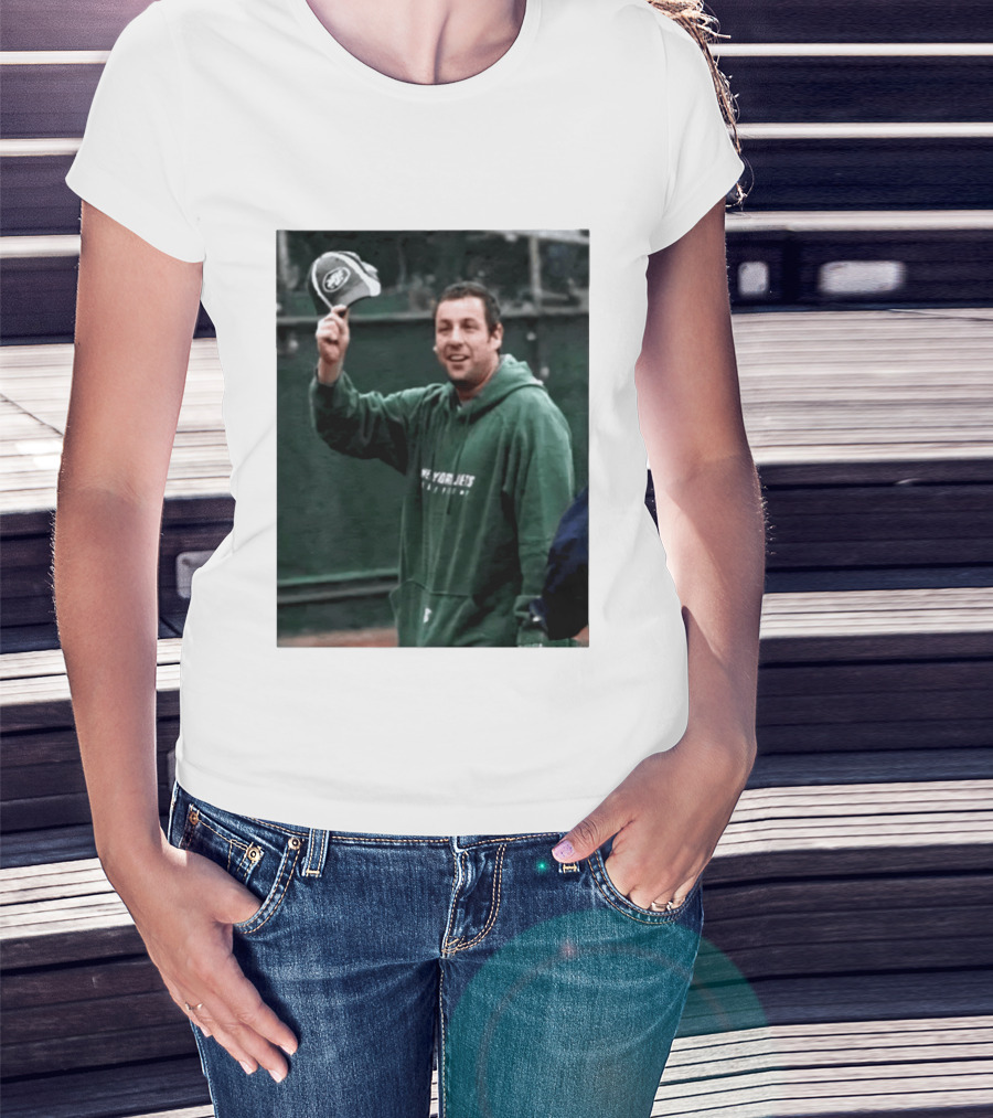 Adam Sandler New York Jets Fan Football T-Shirt