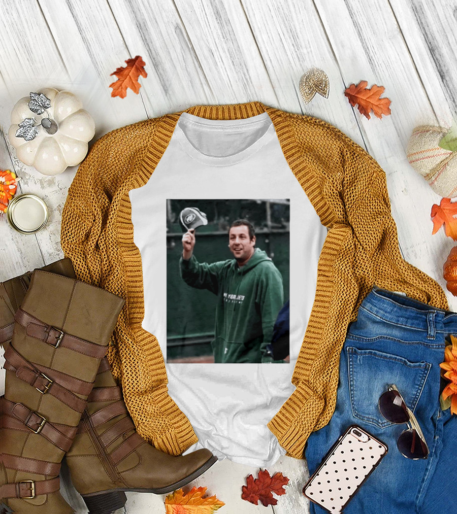 Adam Sandler New York Jets Fan Football T-Shirt
