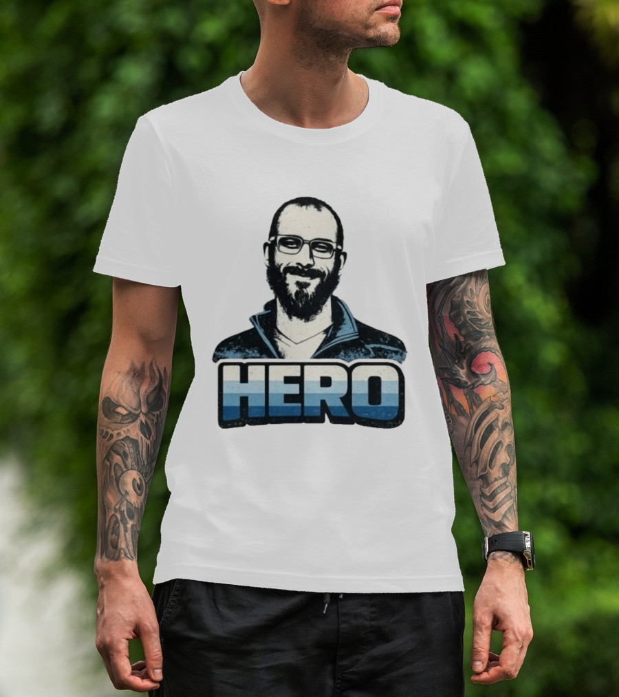 Hero Bold Iconic Portrait 2026 T-Shirt