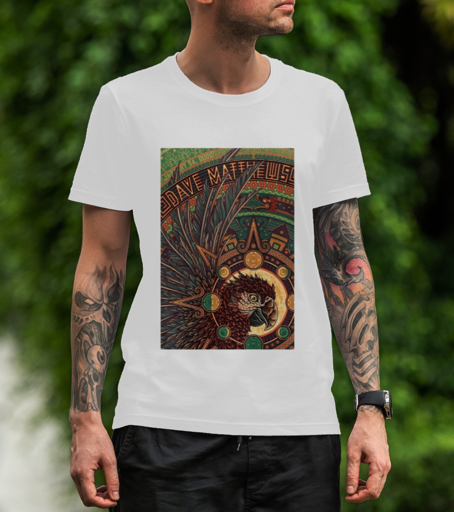 Dave Matthews Band Moon Palace Cancun Parrot Jan 24 2026 T-Shirt