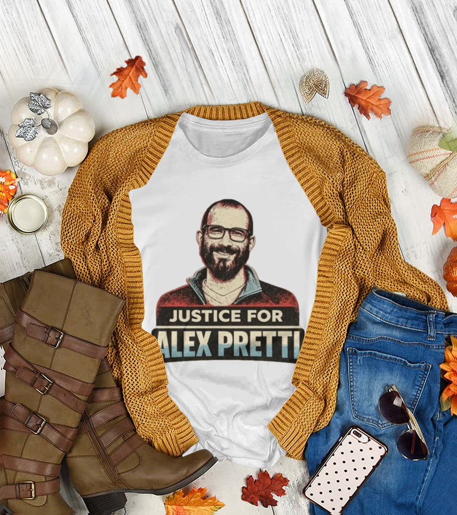 Justice for Alex Pretti Abolish ICE T-Shirt
