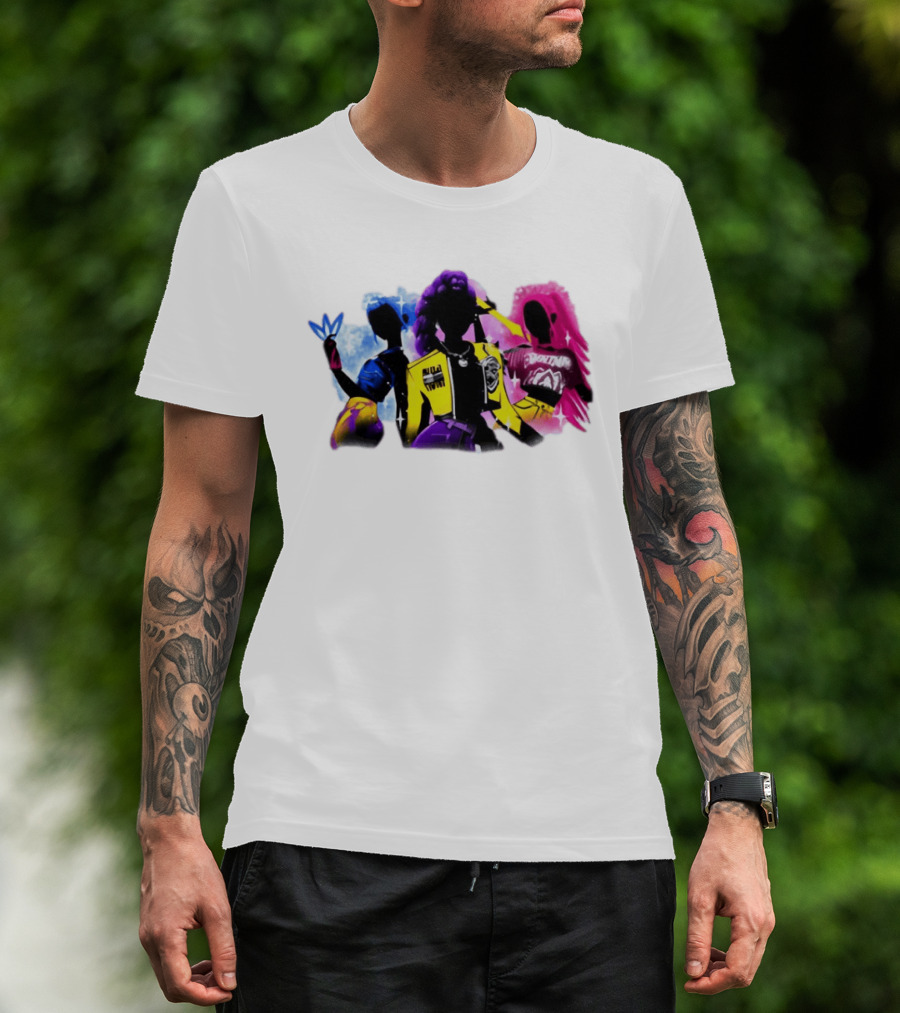 Rumi Mira Zoey KPop Demon Hunters Huntrix Shadow T-Shirt