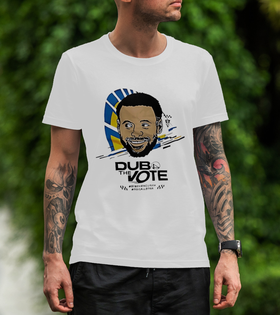 Stephen Curry Golden State Warriors Dub The Vote NBA Basketball Fan T-Shirt