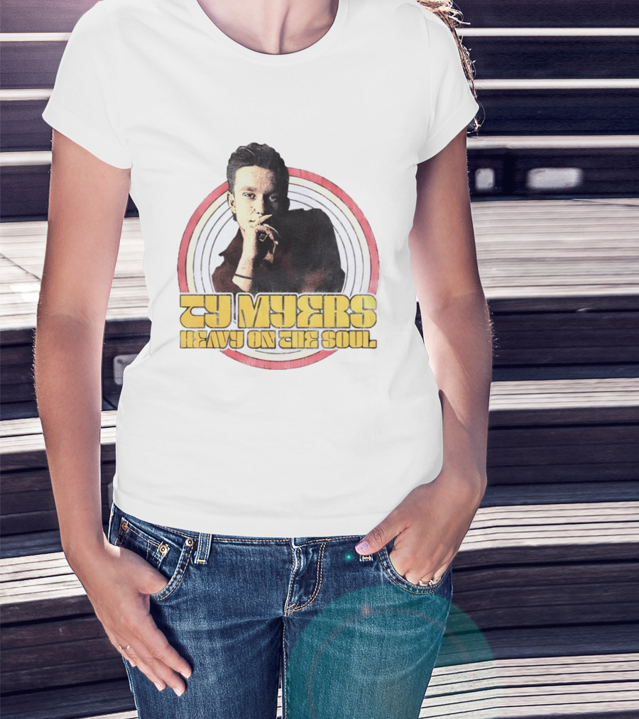 Ty Myers Heavy On The Soul Retro Vibe T-Shirt