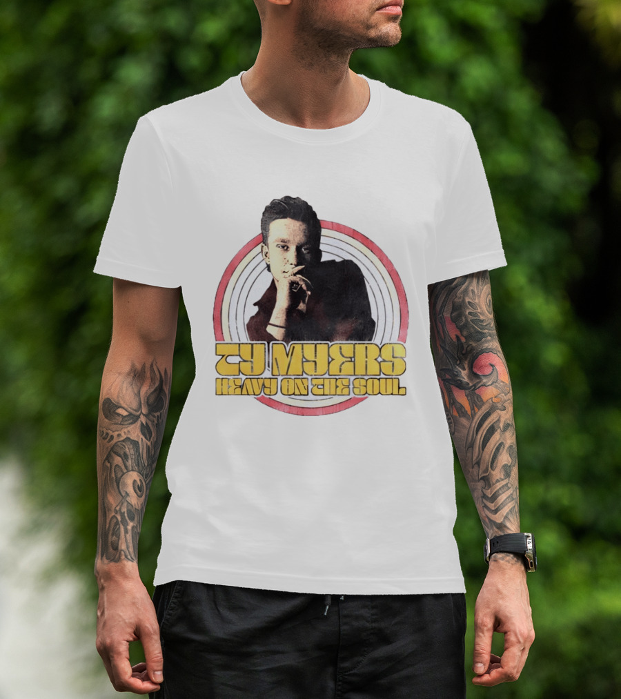 Ty Myers Heavy On The Soul Retro Vibe T-Shirt