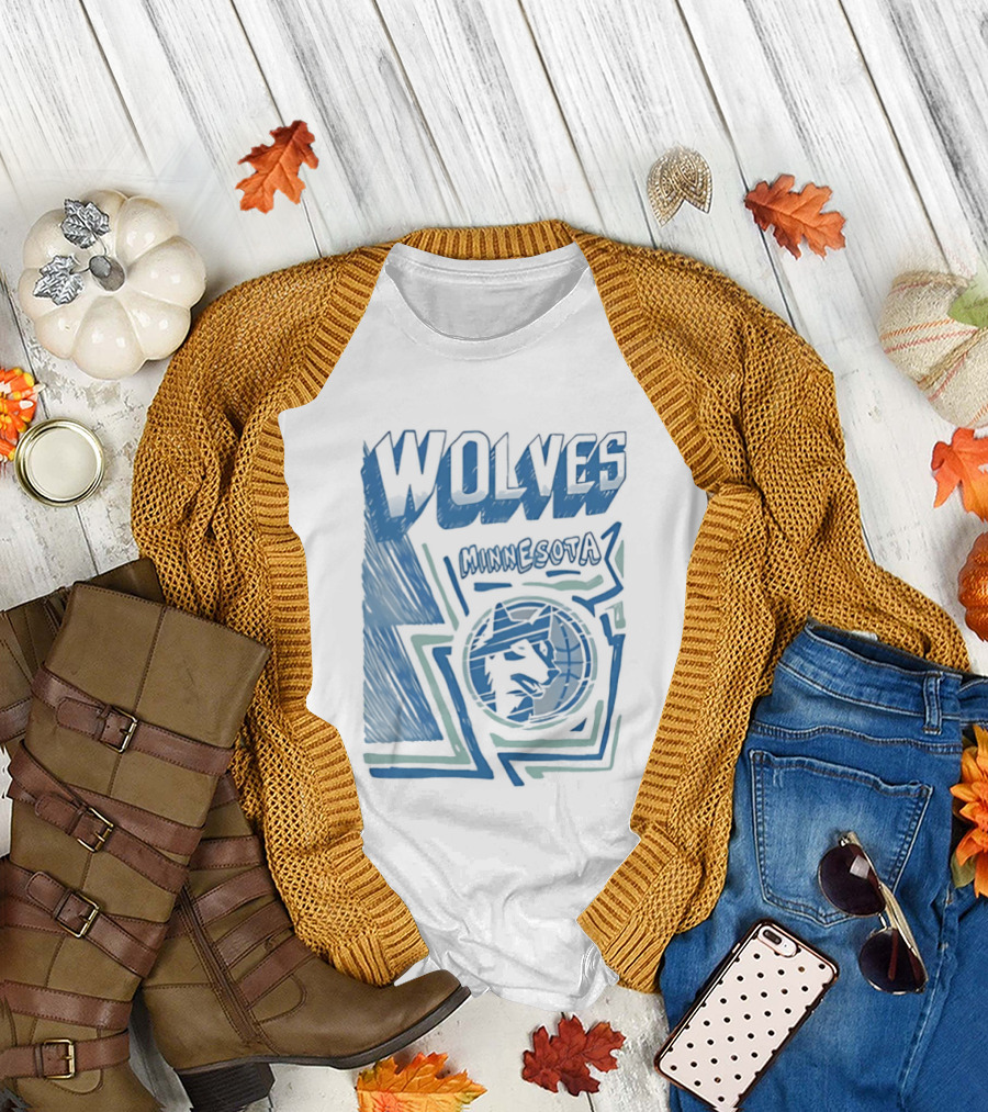 Wolves Minnesota Timberwolves Basketball Team T-Shirt