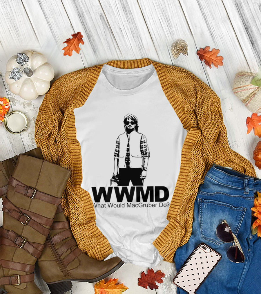 WWMD What Would Macgruber Do Vest T-Shirt