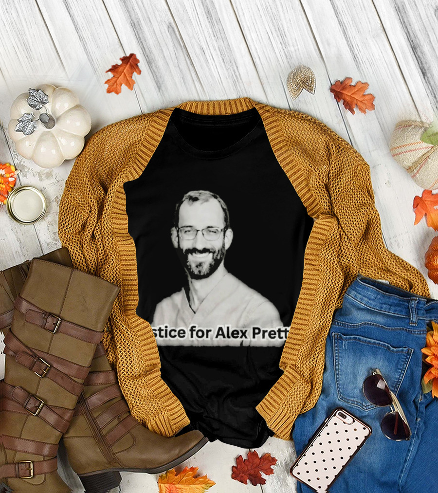 Justice for Alex Pretti Memorial T-Shirt