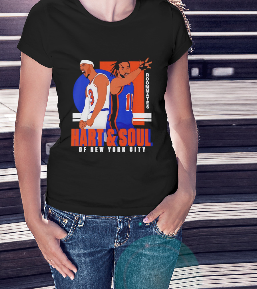 Hart And Soul Roommates Of New York City Knicks T-Shirt