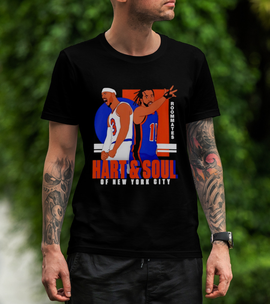 Hart And Soul Roommates Of New York City Knicks T-Shirt