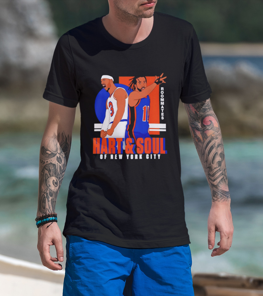 Hart And Soul Roommates Of New York City Knicks T-Shirt