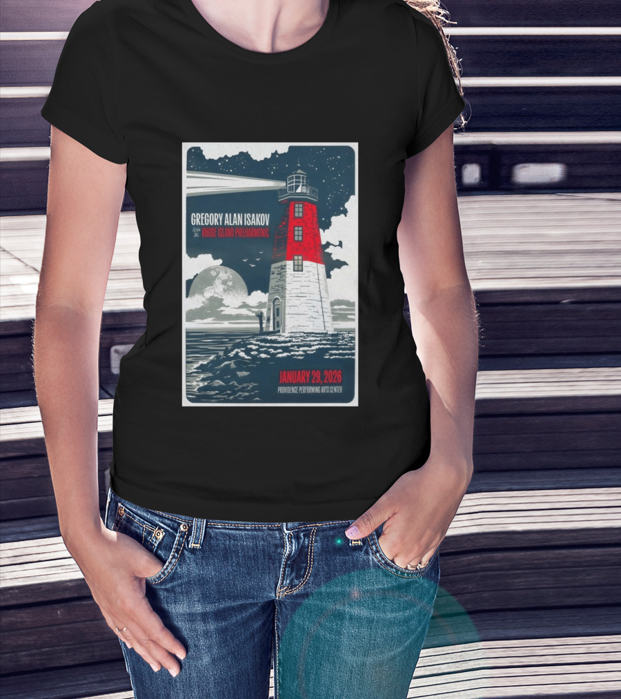 Gregory Alan Isakov Rhode Island Philharmonic Providence Performing Arts Center January 29 2026 T-Shirt