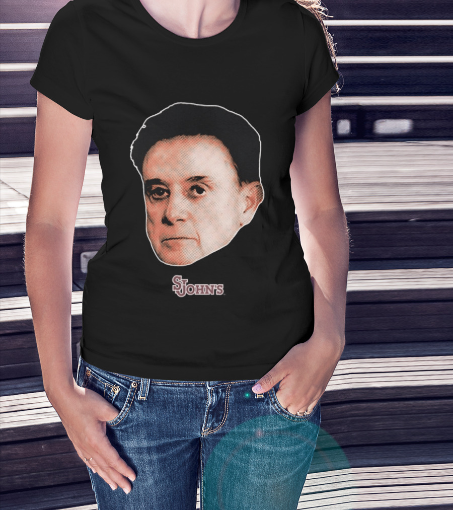 Rick Pitino Big Head St John's Red Storm T-Shirt