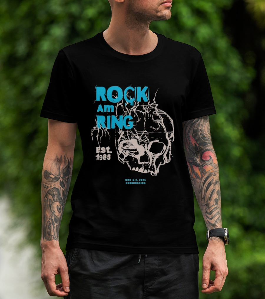 Rock Am Ring Est 1985 Skull Celebrate The Legends T-Shirt