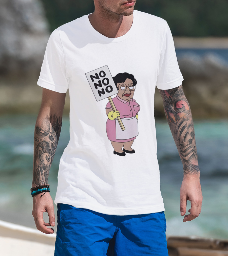 Consuela No No No Family Guy Character Sign T-Shirt