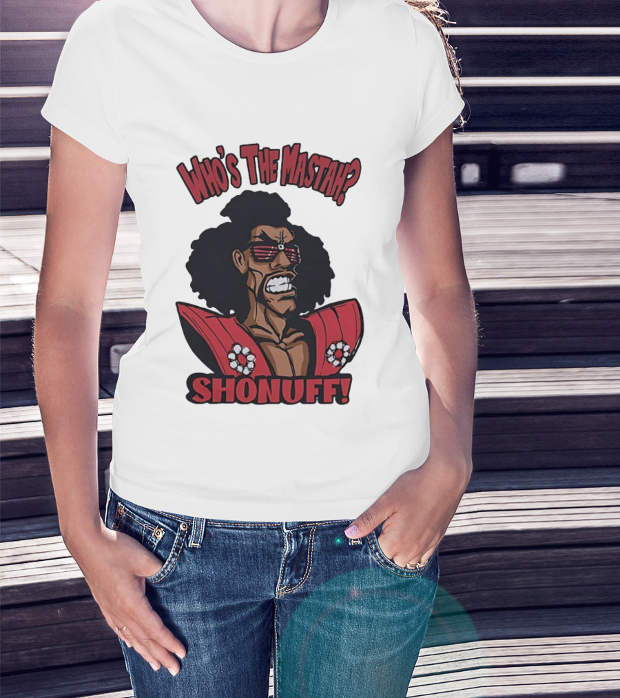 Shonuff Who's The Mastah T-Shirt