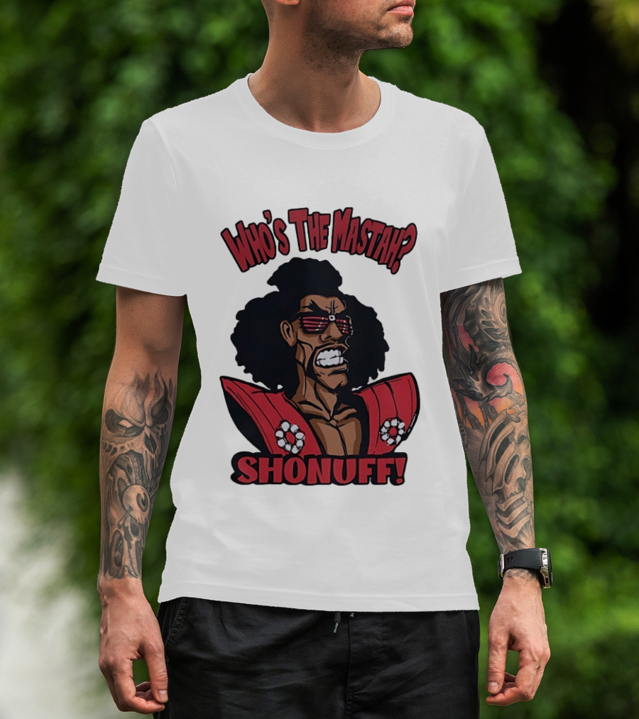 Shonuff Who's The Mastah T-Shirt