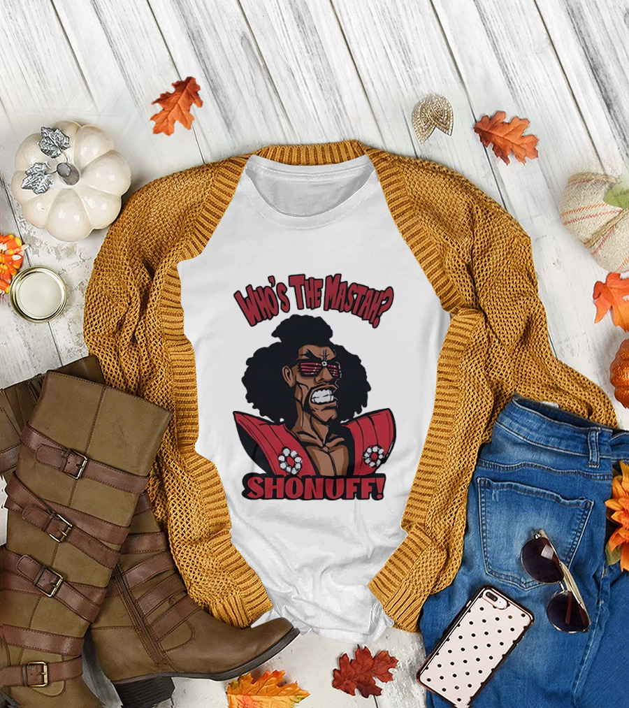 Shonuff Who's The Mastah T-Shirt