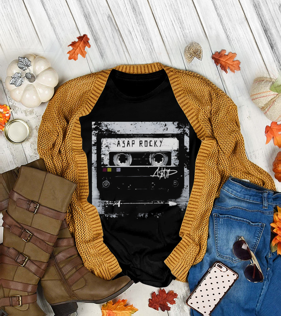 ASAP Rocky Classic Cassette Tape Retro Music T-Shirt