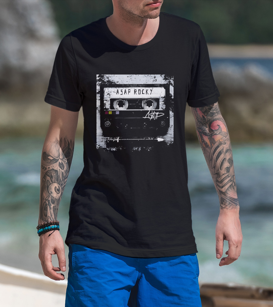 ASAP Rocky Classic Cassette Tape Retro Music T-Shirt
