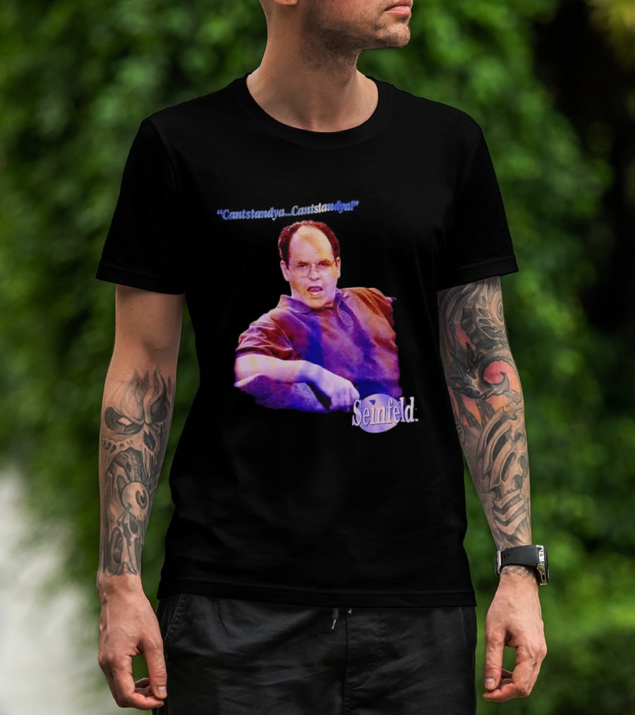 Seinfeld George Costanza Cantstandya 90s TV T-Shirt