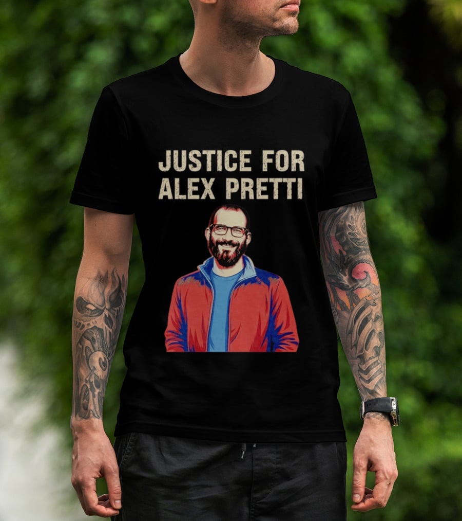 Justice For Alex Pretti Minnesota Anti ICE Protest T-Shirt