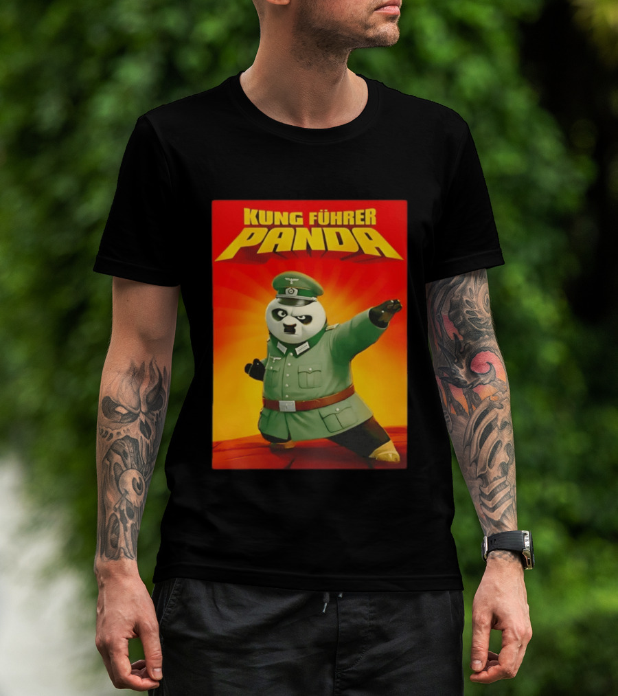Kung Führer Panda Officer T-Shirt