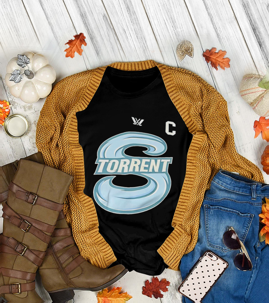 Seattle Torrent Hockey S with Crest and C T-Shirt