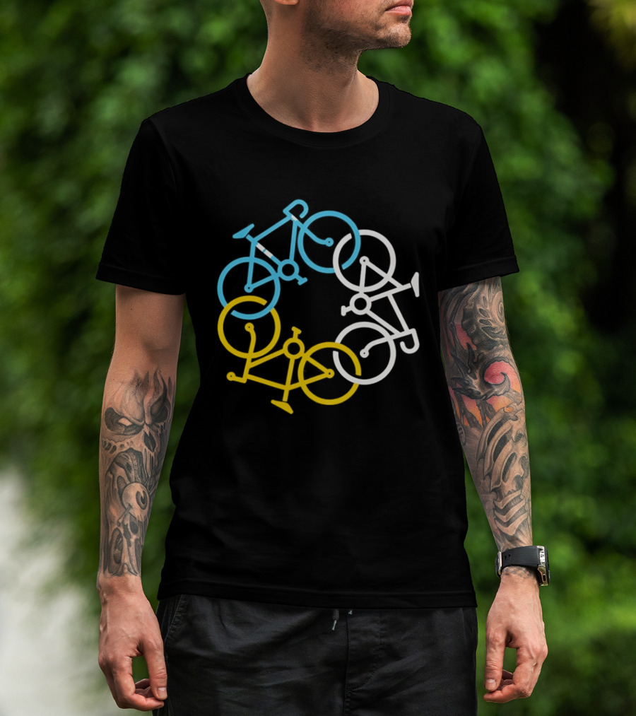 Twin Six Stronger Together Bicycles Trio Embrace T-Shirt