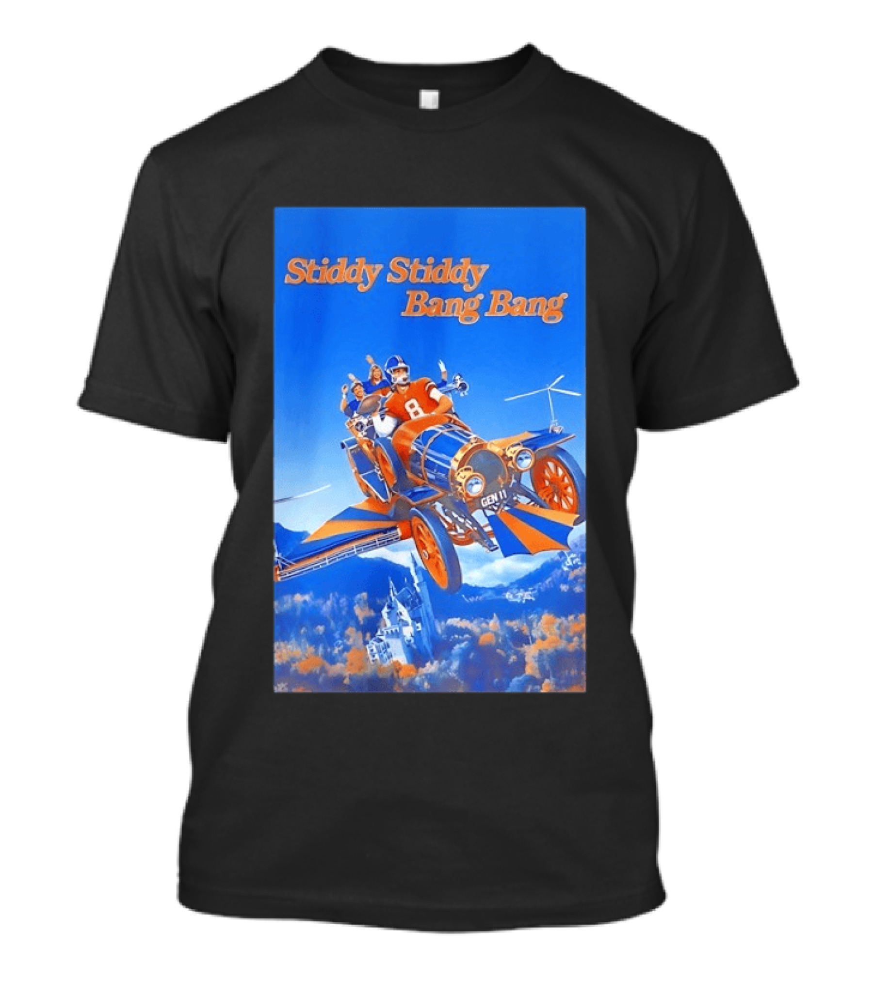 Stiddy Stiddy Bang Bang Jarrett Stidham Number 8 Fantasy Adventure T-Shirt