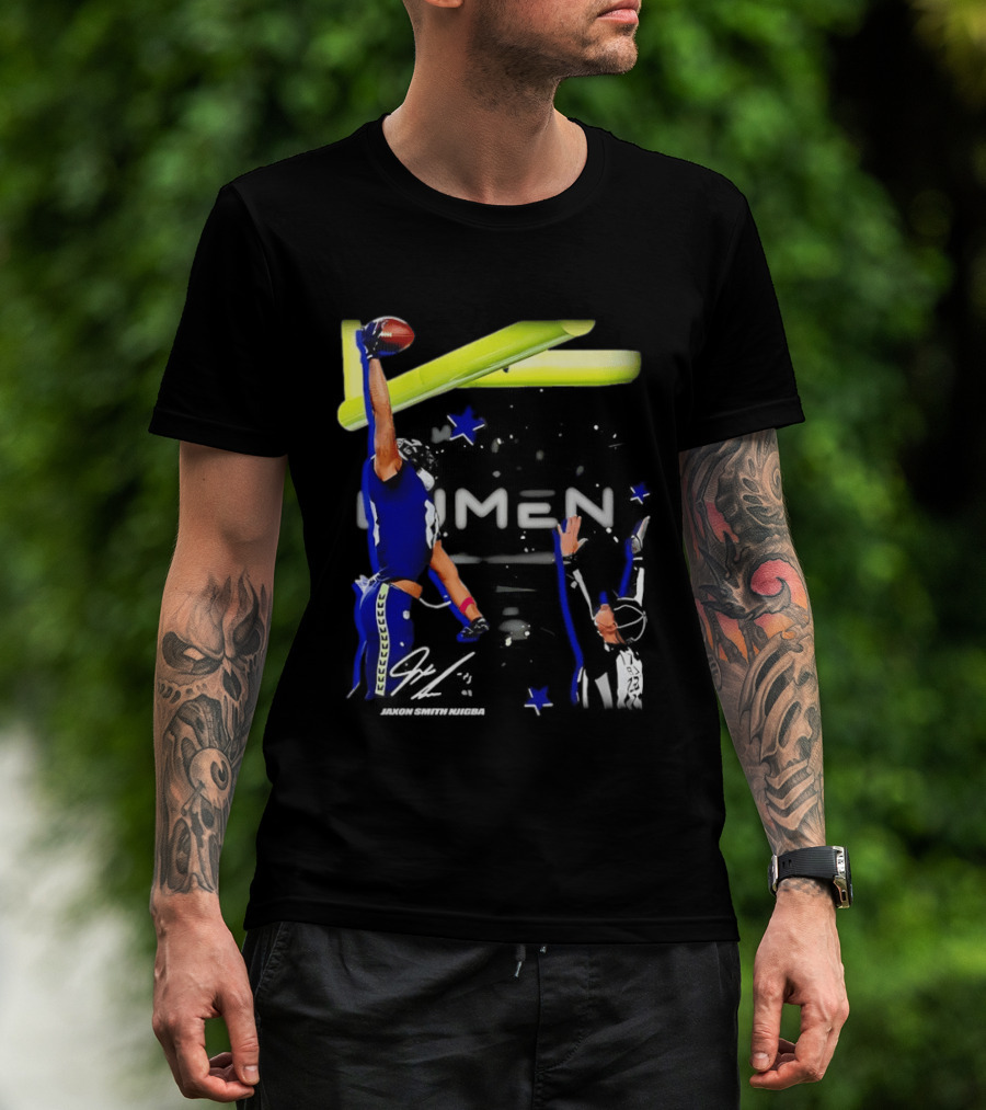 Jaxon Smith Njigba Seattle Seahawks Jumpman T-Shirt