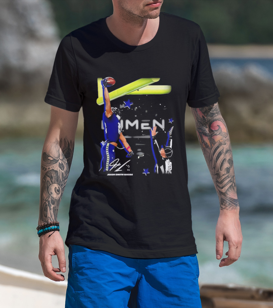Jaxon Smith Njigba Seattle Seahawks Jumpman T-Shirt