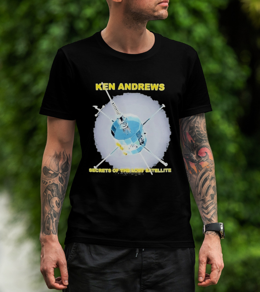 Ken Andrews Secrets Of The Lost Satellite T-Shirt