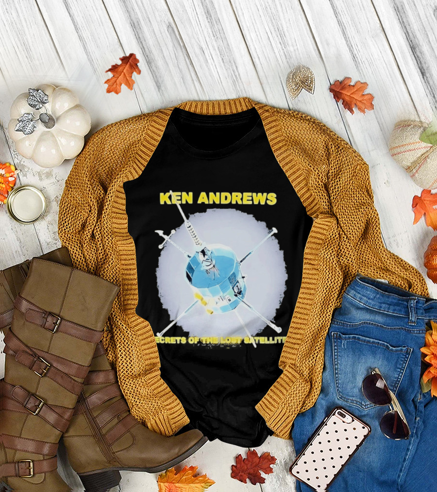 Ken Andrews Secrets of The Lost Satellite T-Shirt