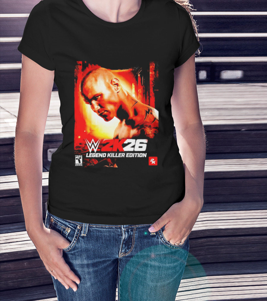 WWE 2K26 Randy Orton Legend Killer Edition Cover T-Shirt