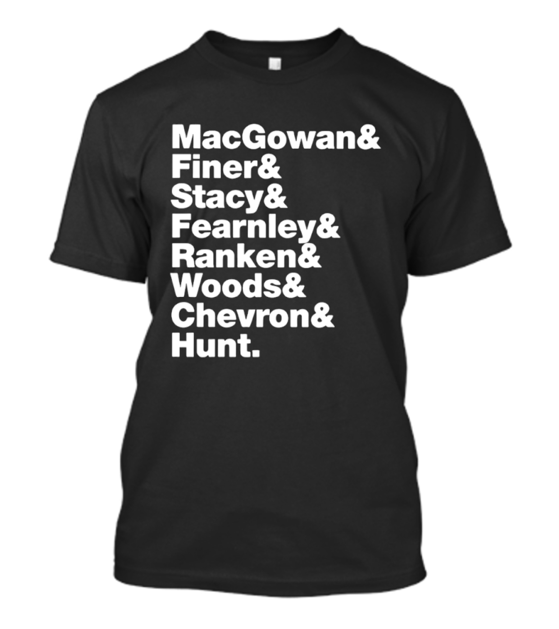MacGowan Finer Stacy Fearnley Ranken Woods Chevron Hunt T-Shirt
