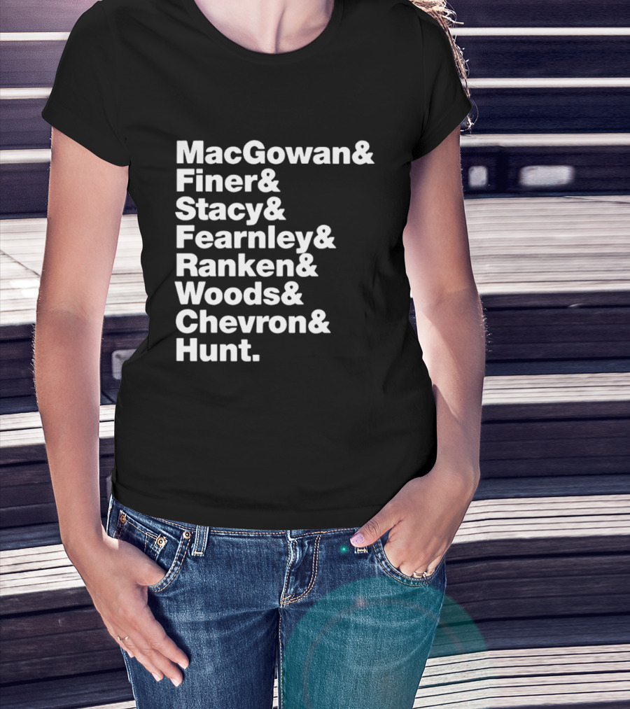 MacGowan Finer Stacy Fearnley Ranken Woods Chevron Hunt T-Shirt