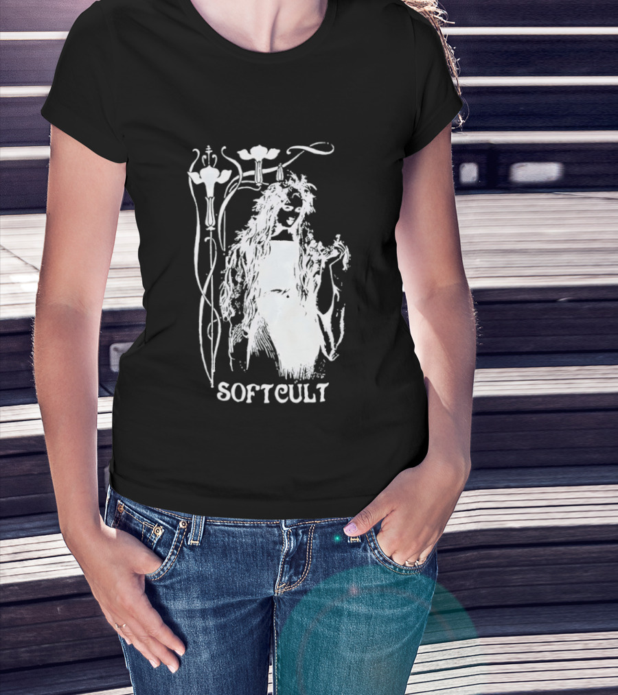 Softcult Floral Art Nouveau Aesthetic T-Shirt