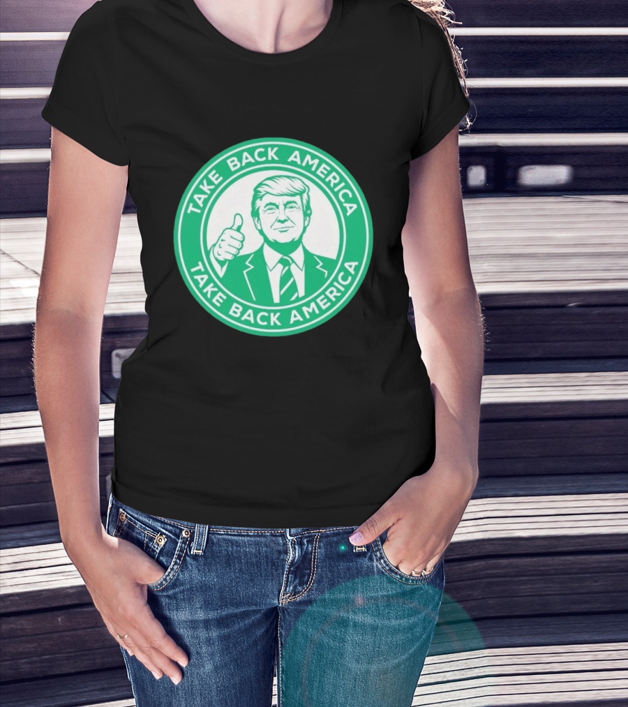 Take Back America Trump Thumb Up Seal T-Shirt